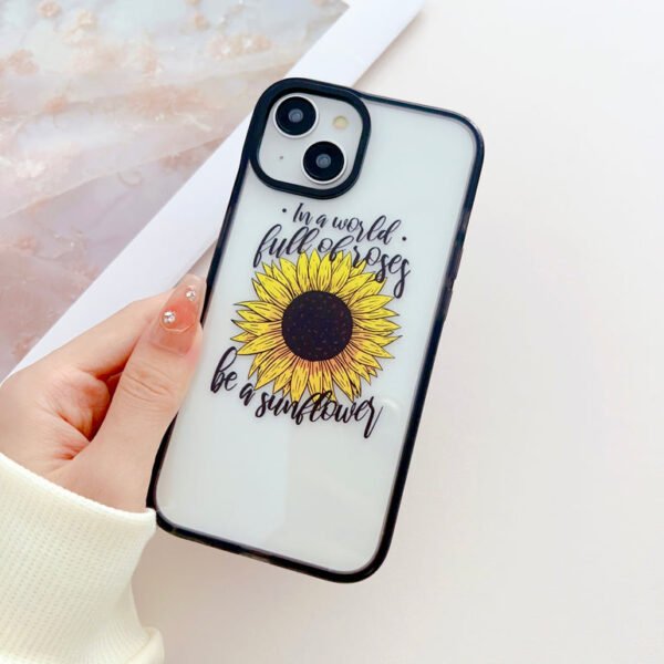 Be a Sunflower Designer Impact Proof Case for iPhone - Image 2
