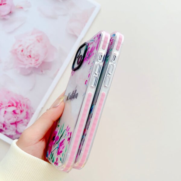 Floral Design Customised Designer Impact Proof Case for iPhone - Image 9
