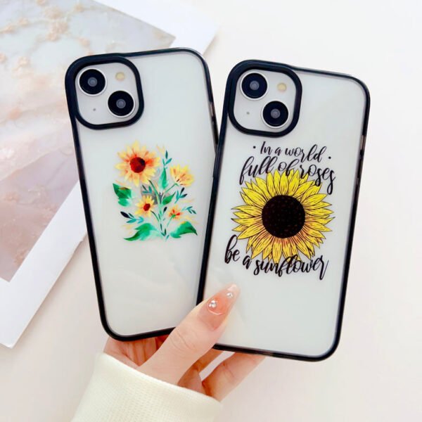 Be a Sunflower Designer Impact Proof Case for iPhone - Image 4