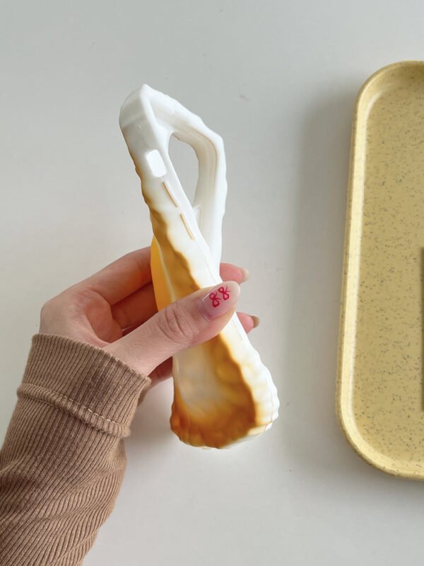Bread Omlette Designer 3D Silicon Case for iPhone - Image 4
