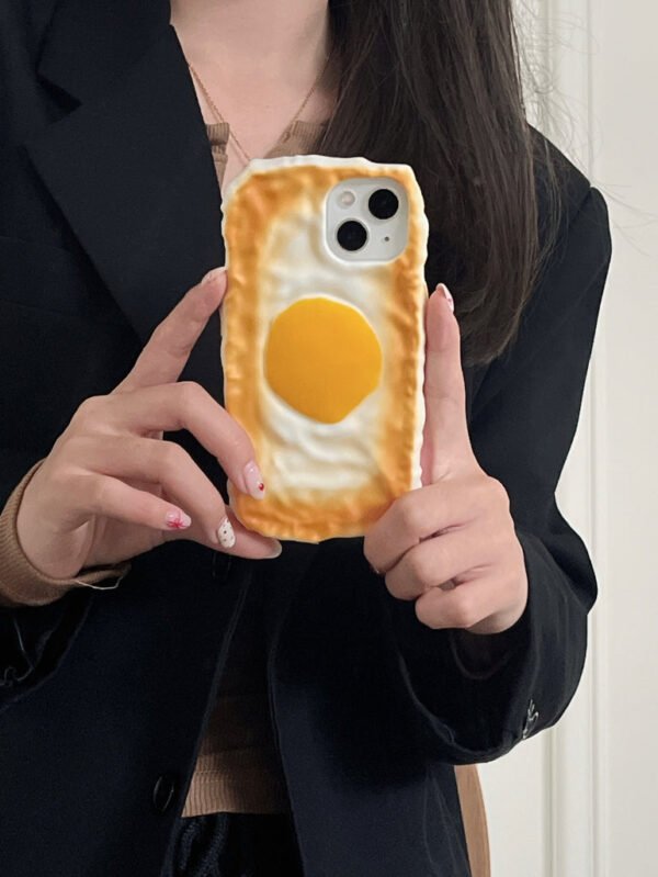 Bread Omlette Designer 3D Silicon Case for iPhone - Image 7