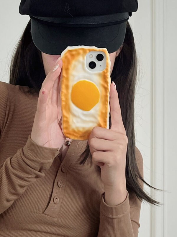 Bread Omlette Designer 3D Silicon Case for iPhone - Image 9