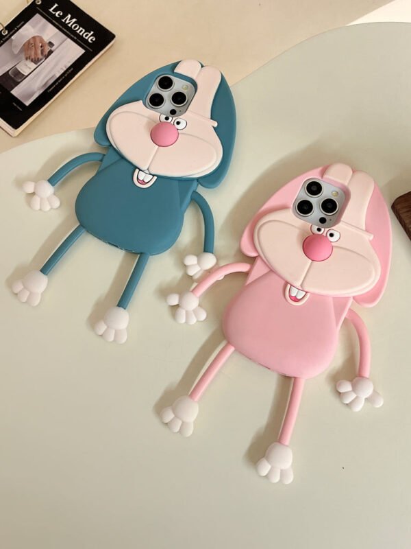 Cute Rabbit Designer 3D Silicon Case for iPhone - Image 7