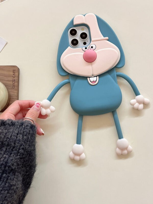 Cute Rabbit Designer 3D Silicon Case for iPhone - Image 9