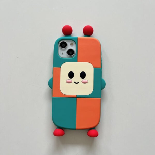Cute Guy Silicon Designer Case for iPhone - Image 4