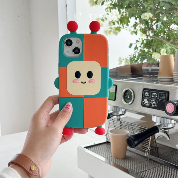 Cute Guy Silicon Designer Case for iPhone - Image 3