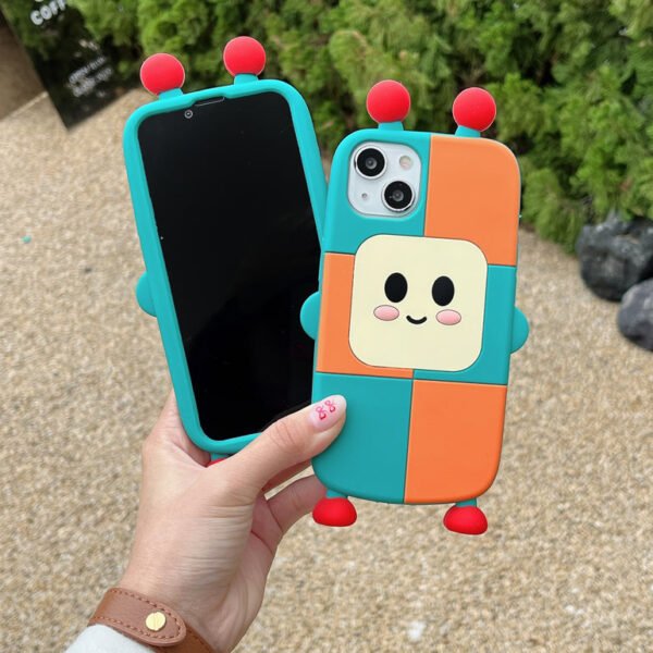 Cute Guy Silicon Designer Case for iPhone - Image 6