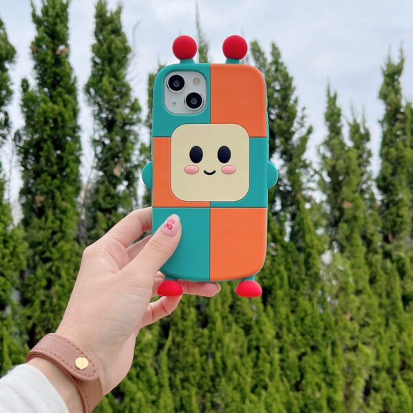 Cute Guy Silicon Designer Case for iPhone
