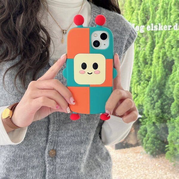 Cute Guy Silicon Designer Case for iPhone - Image 11