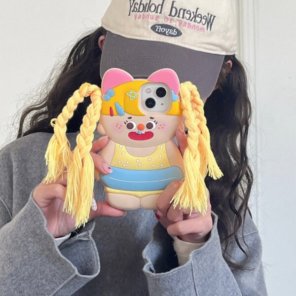 Baby Doll Designer Silicon Case for iPhone