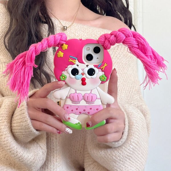 Cute Baby Doll Designer Silicon Case for iPhone - Image 3