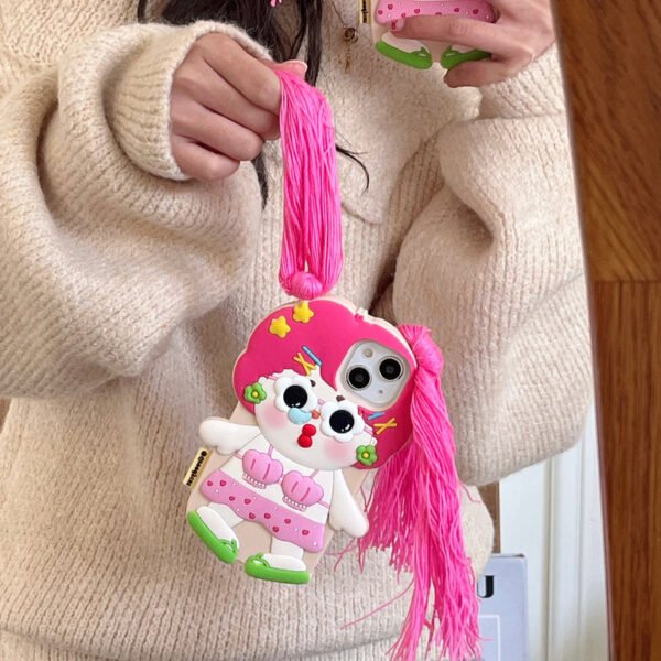Cute Baby Doll Designer Silicon Case for iPhone - Image 4