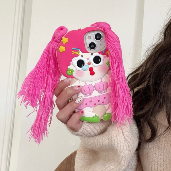 Cute Baby Doll Designer Silicon Case for iPhone - Image 5
