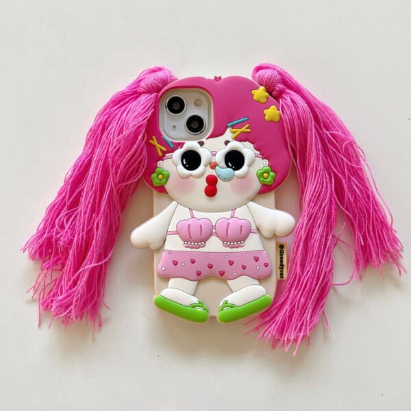 Cute Baby Doll Designer Silicon Case for iPhone - Image 6