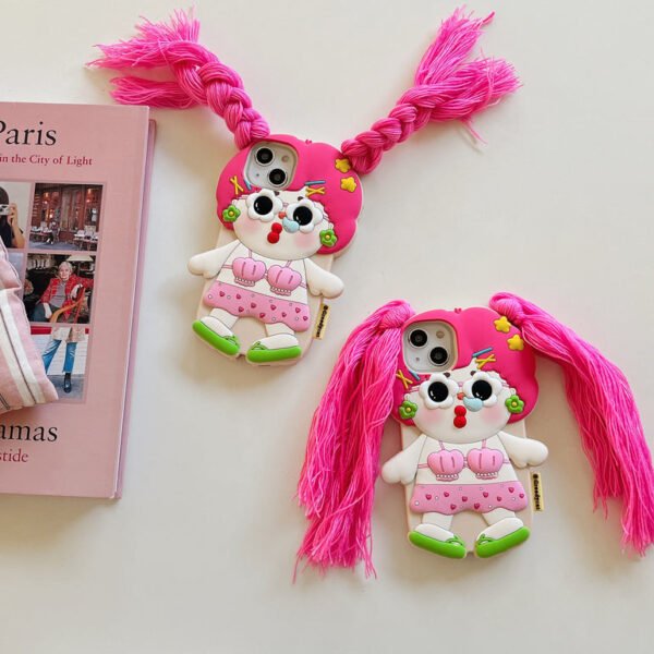 Cute Baby Doll Designer Silicon Case for iPhone - Image 8