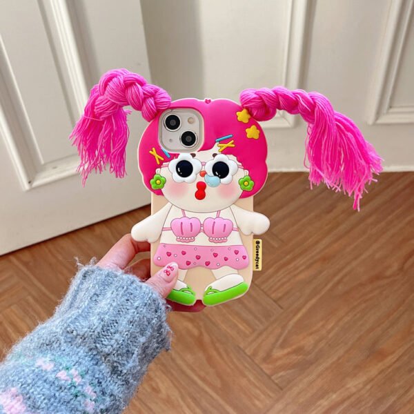 Cute Baby Doll Designer Silicon Case for iPhone - Image 10