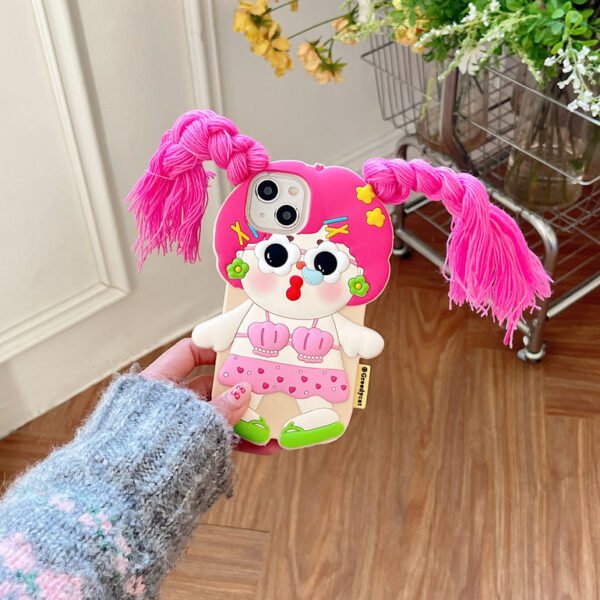 Cute Baby Doll Designer Silicon Case for iPhone - Image 11